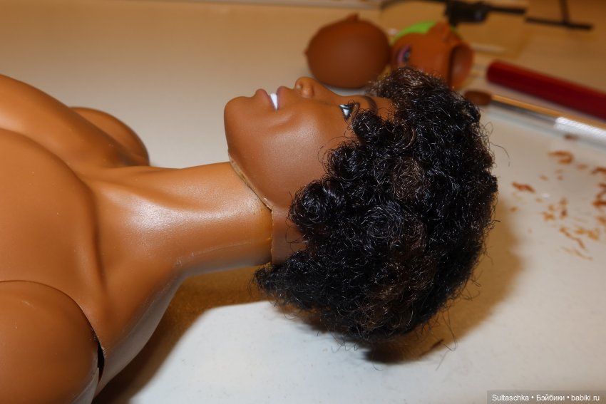 Голова Маттел для тела Адониса