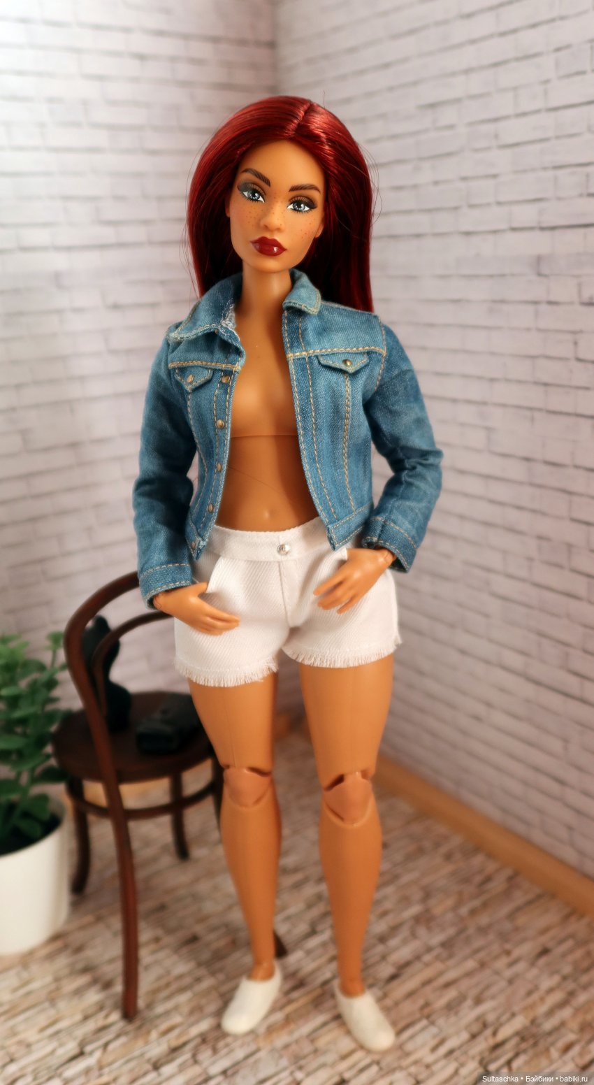"Конструктор" Barbie Signature You Create Barbie Basics Kit #1. Продолжение