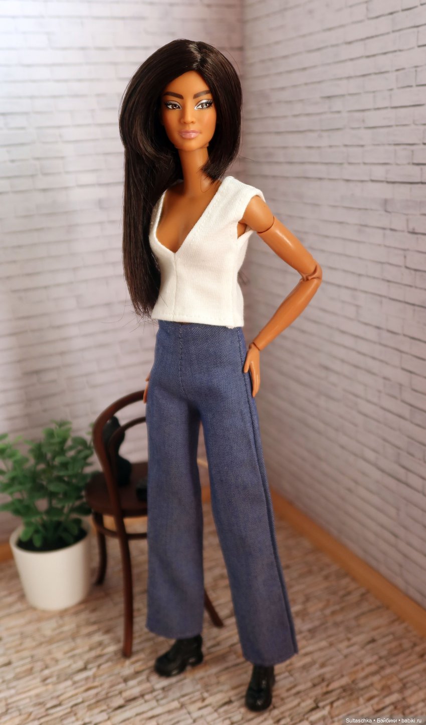 "Конструктор" Barbie Signature You Create Barbie Basics Kit #1. Продолжение