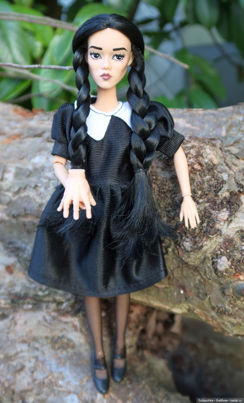 Венсдей Аддамс | Бэйбики Венсдей Аддамс — Аналоги Барби и куклы 1/6: клоны 90 (фото 10)