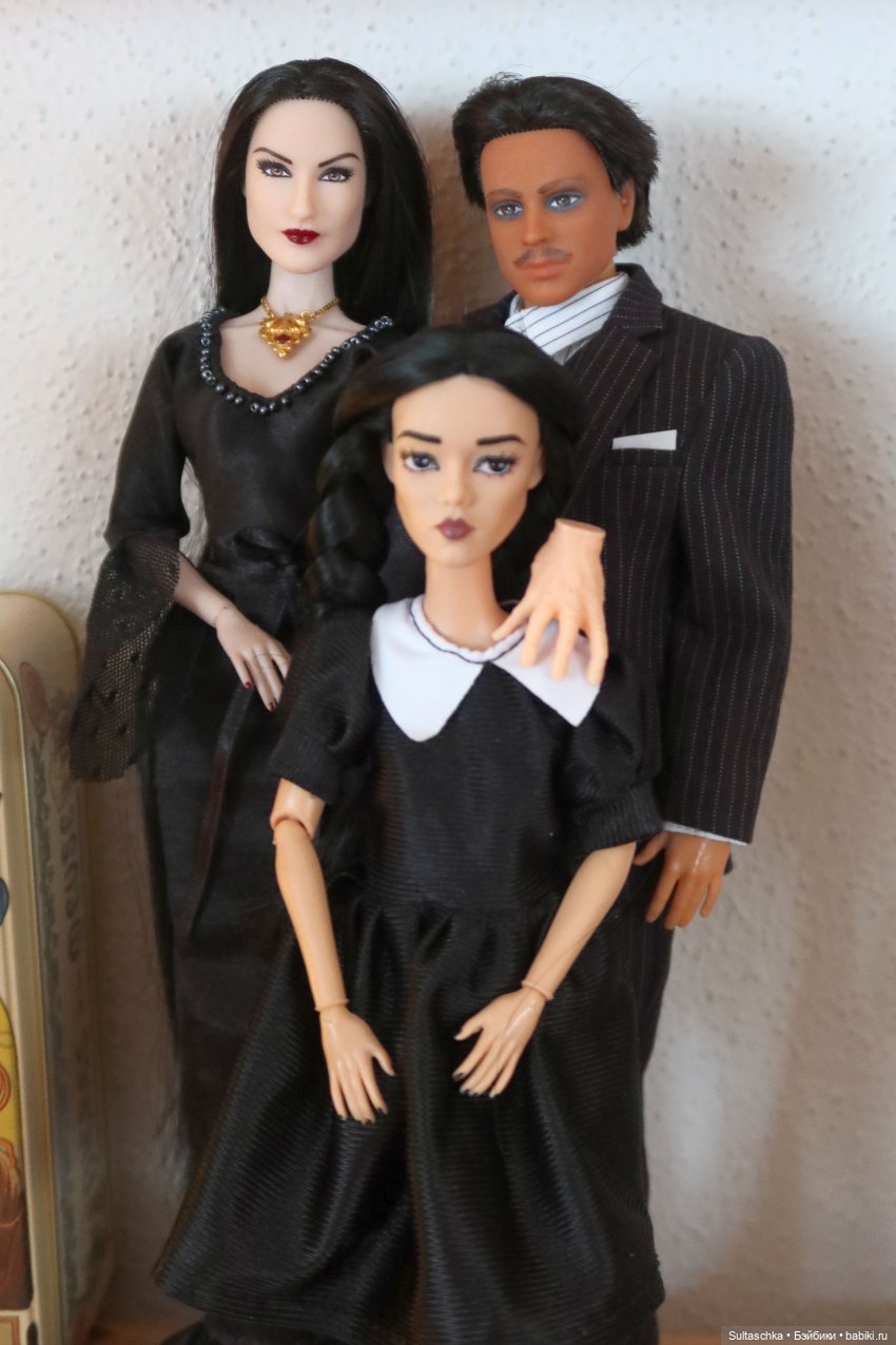 Венсдей Аддамс — Аналоги Барби и куклы 1/6: клоны 90