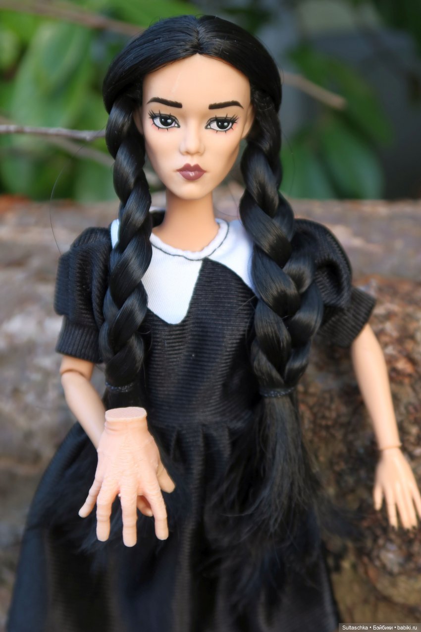 Венсдей Аддамс | Бэйбики Венсдей Аддамс — Аналоги Барби и куклы 1/6: клоны 90 (фото 5)