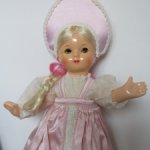 Кукла опилочная в русском костюме