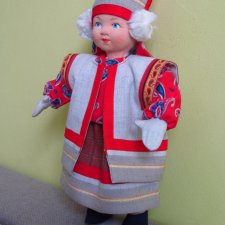 Кукла "Рязаночка". Реплика артельной куклы СССР
