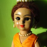 Кукла "Кубинка", прессопилочная