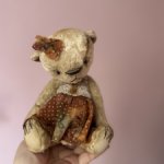 Мишка тедди Карамелька