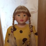 Большая кукла от Карин Шмидт для Готц