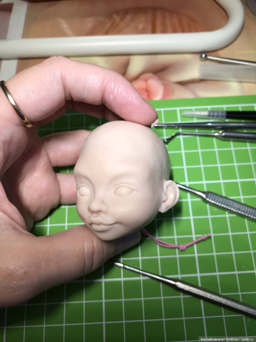 Вот уже и ушки появились!