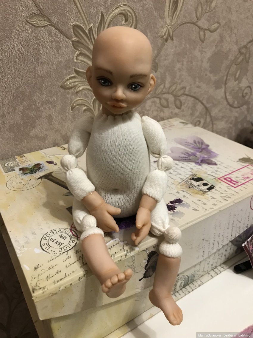 Процесс создания куклы. Часть 2