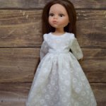 Платье из шитья для куклы Паола Рейна и подобных кукол