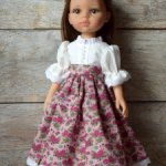 Юбка, блузка на Паола Рейна