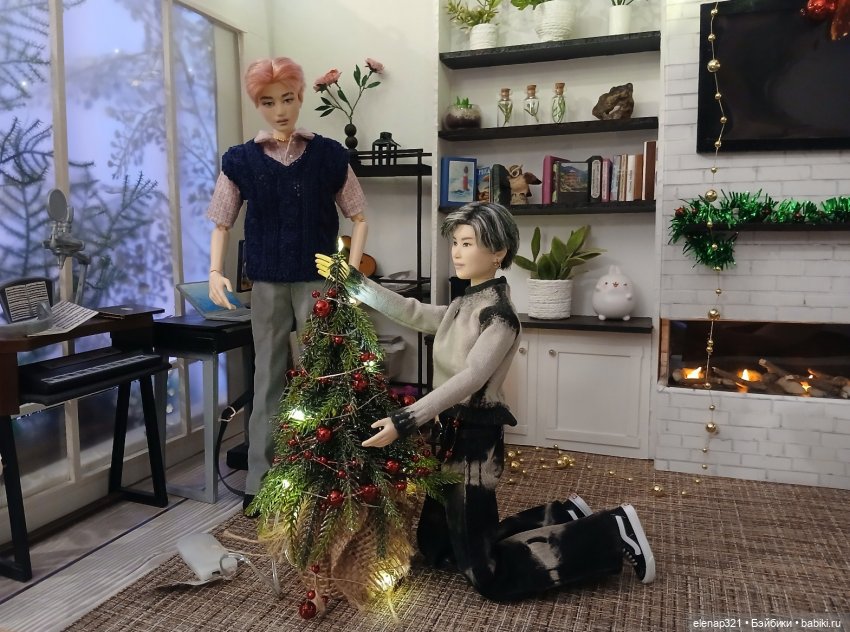 Зима наступила — Куклы BTS (БТС) от Mattel: K (фото 8)