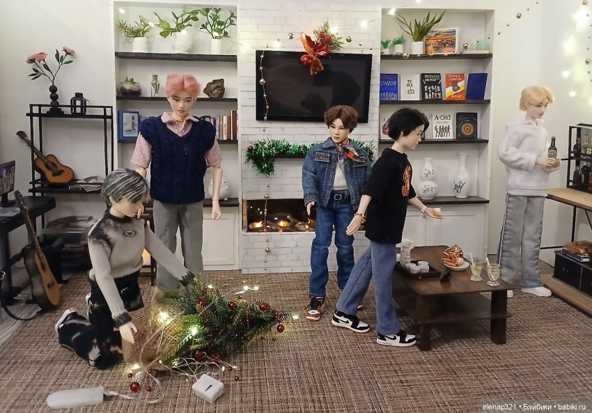 Зима наступила — Куклы BTS (БТС) от Mattel: K (фото 7)