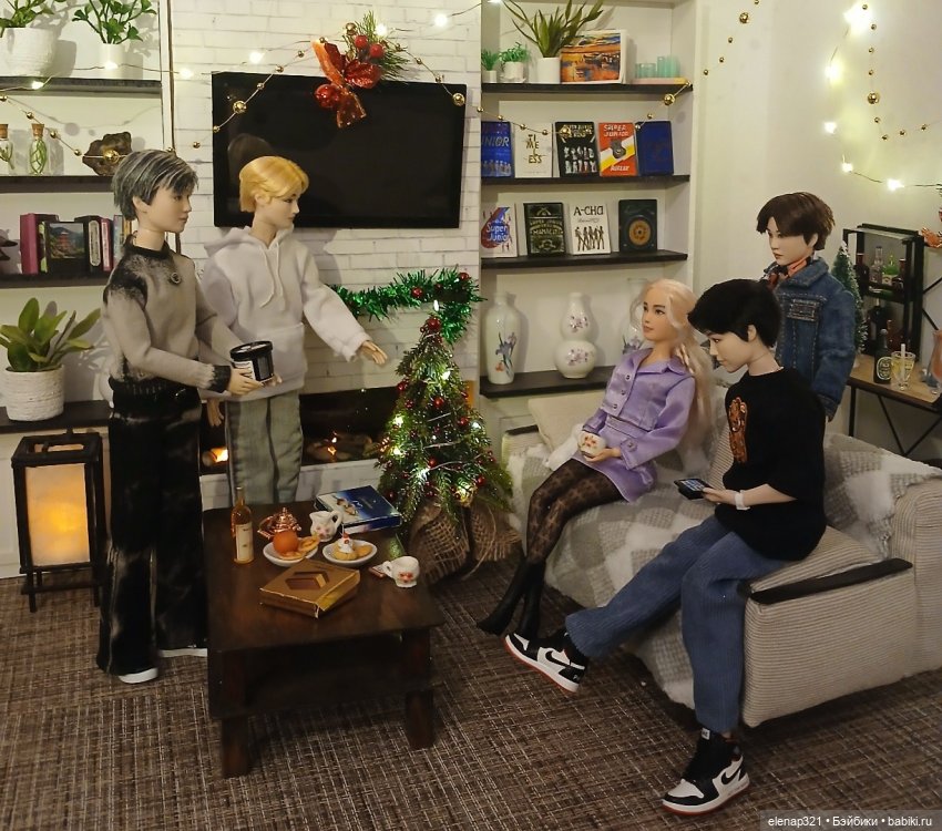 Прогулка в лесу — Куклы BTS (БТС) от Mattel: K (фото 10)