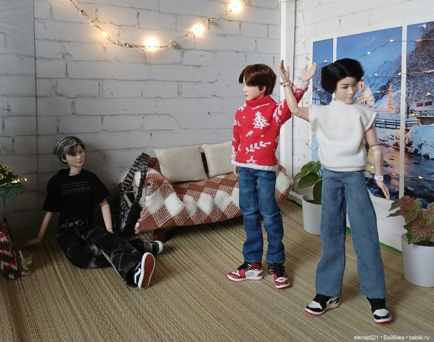 Новогоднее вдохновение — Куклы BTS (БТС) от Mattel: K