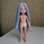 Маника, прошитая голубыми трессами, Паола рейна