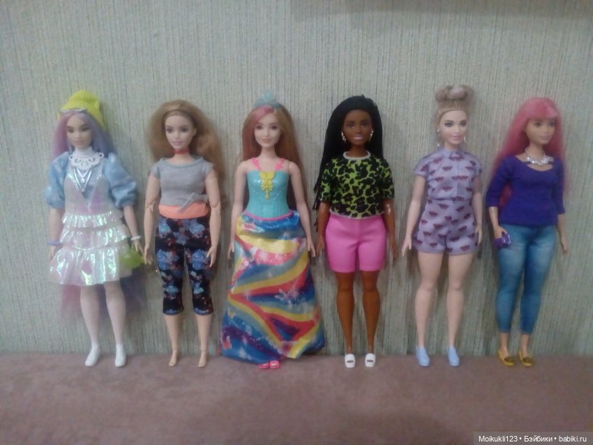 Барби пышки.
