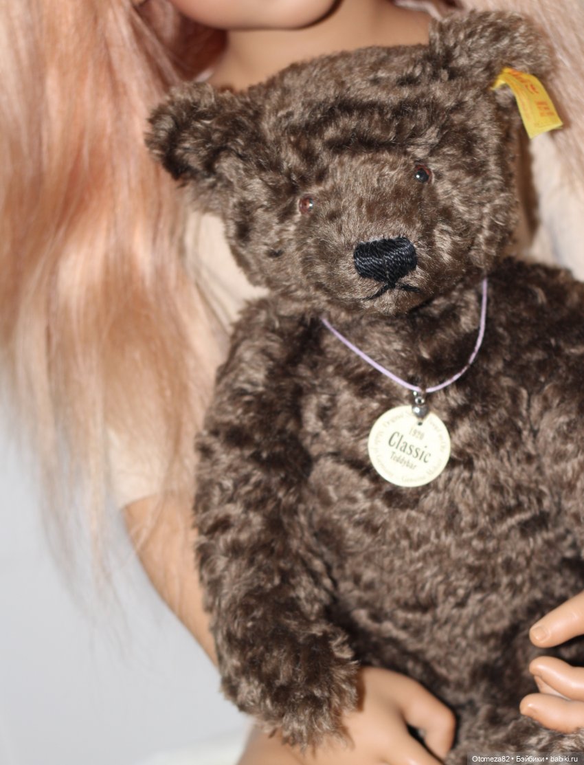 Кинья и дружок Мишутка — Куклы Annette Himstedt (Аннетт Химстедт): коллекционные (фото 2)