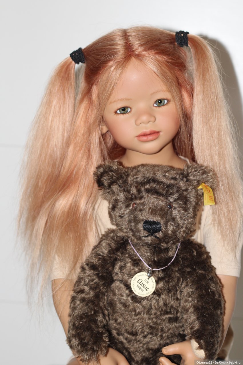 Кинья и дружок Мишутка — Куклы Annette Himstedt (Аннетт Химстедт): коллекционные