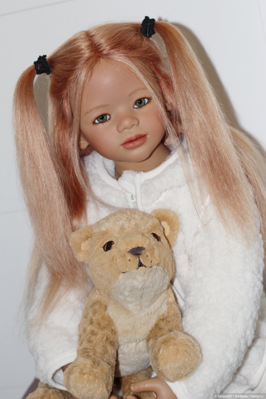Кинья и львëнок — Куклы Annette Himstedt (Аннетт Химстедт): коллекционные (фото 4)