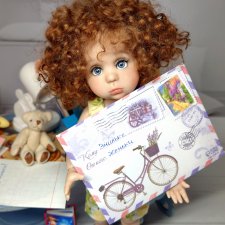 Как Женька Эмильке письмо писала.