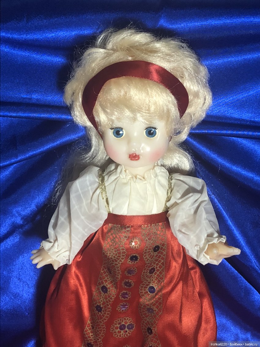 Ивановские пластмассовые куклы периода СССР