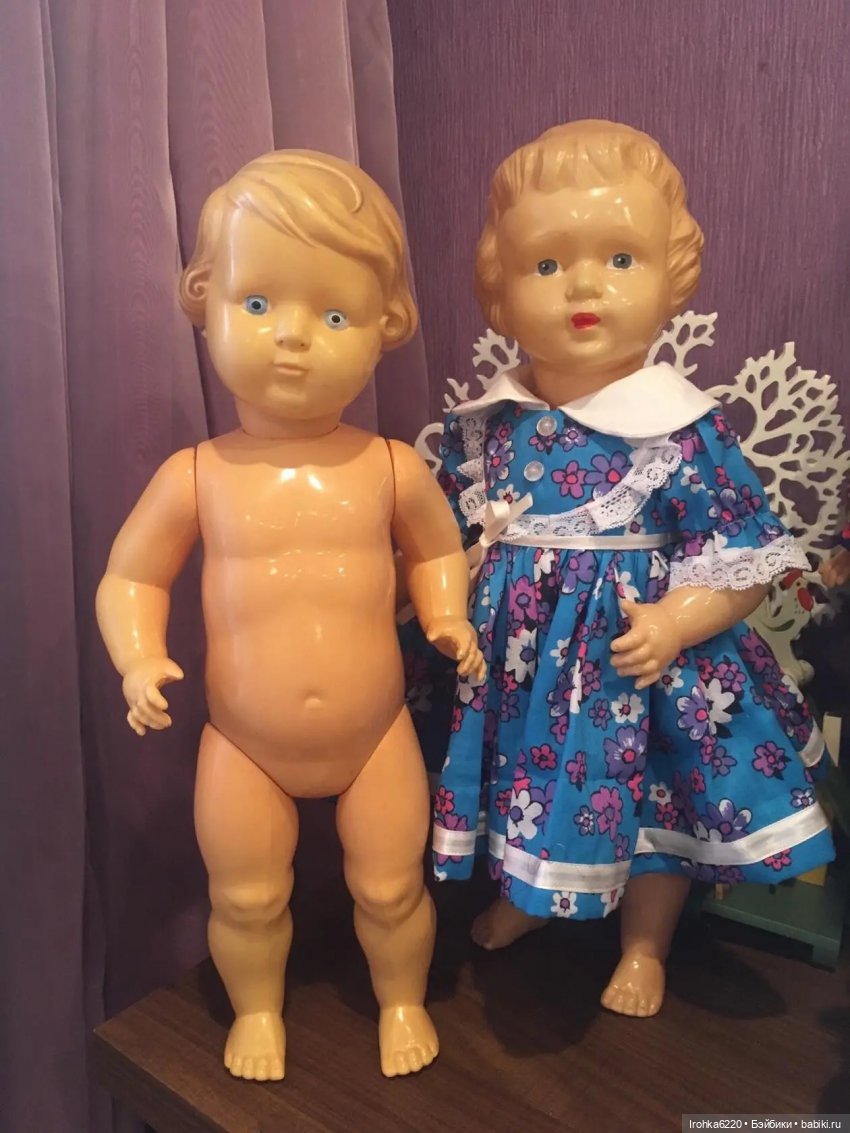 Давайте, как в детстве поиграем в куклы. (Целлулоидные куклы)