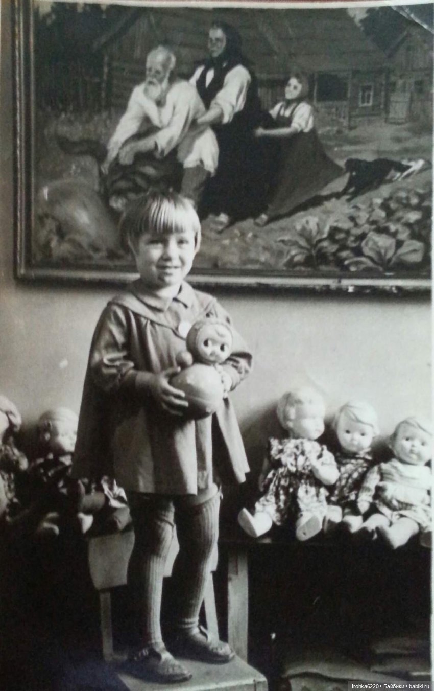 Давайте, как в детстве поиграем в куклы. (Целлулоидные куклы)