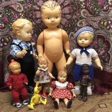 Давайте, как в детстве поиграем в куклы. (Целлулоидные куклы)