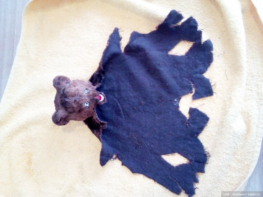 Ремонт механического прессопилочного медведя с соской 60-е гг. СССР (фото 5)