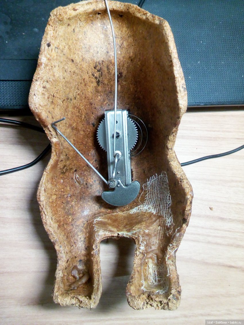 Ремонт механического прессопилочного медведя с соской 60-е гг. СССР (фото 6)