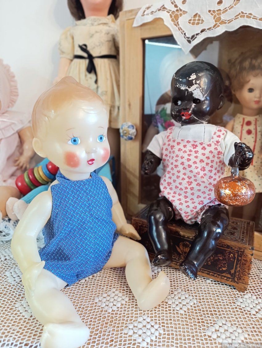 Наряд для Поля — Ремонт кукол СССР и ГДР (немок): чернота (фото 5)