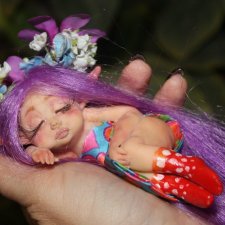 Авторская работа из полимерной глины