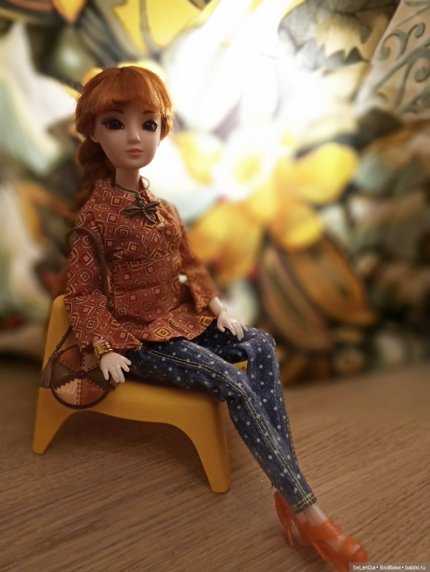 Рыжая Изабель, китайская кукла (фото 5)