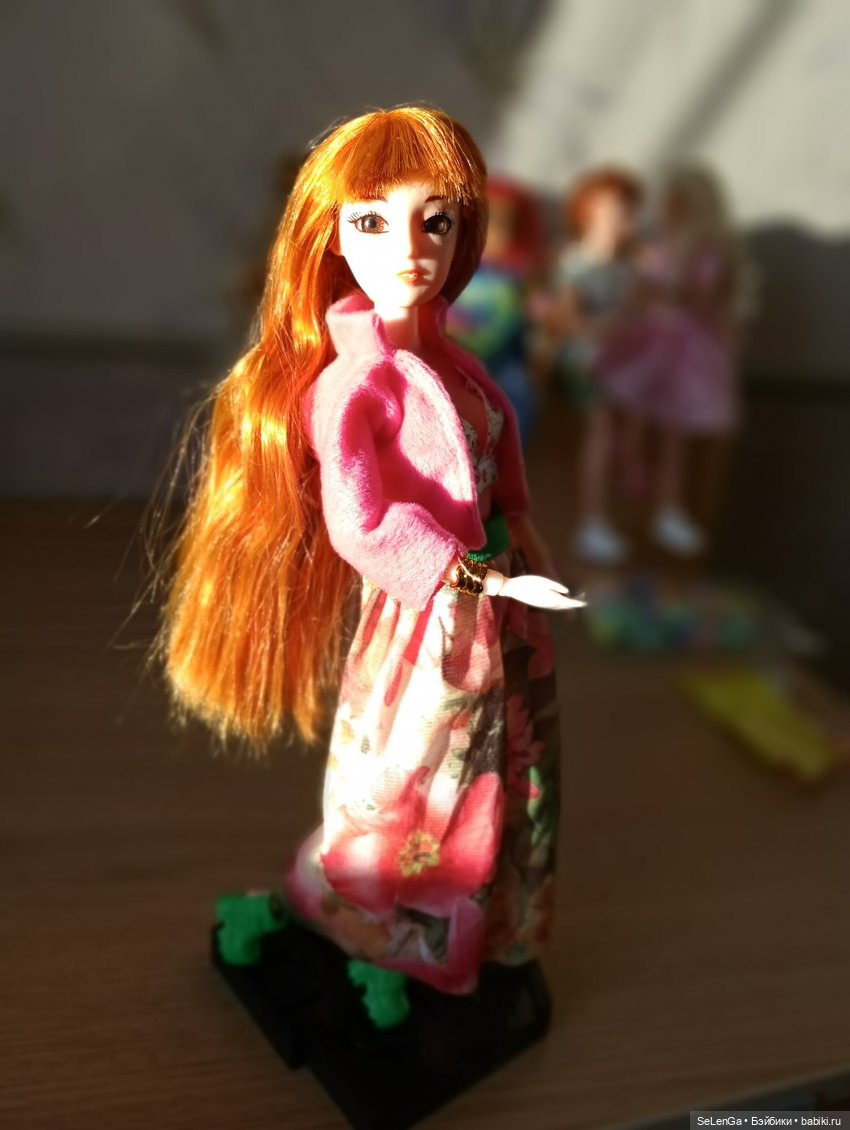 Рыжая Изабель, китайская кукла (фото 3)