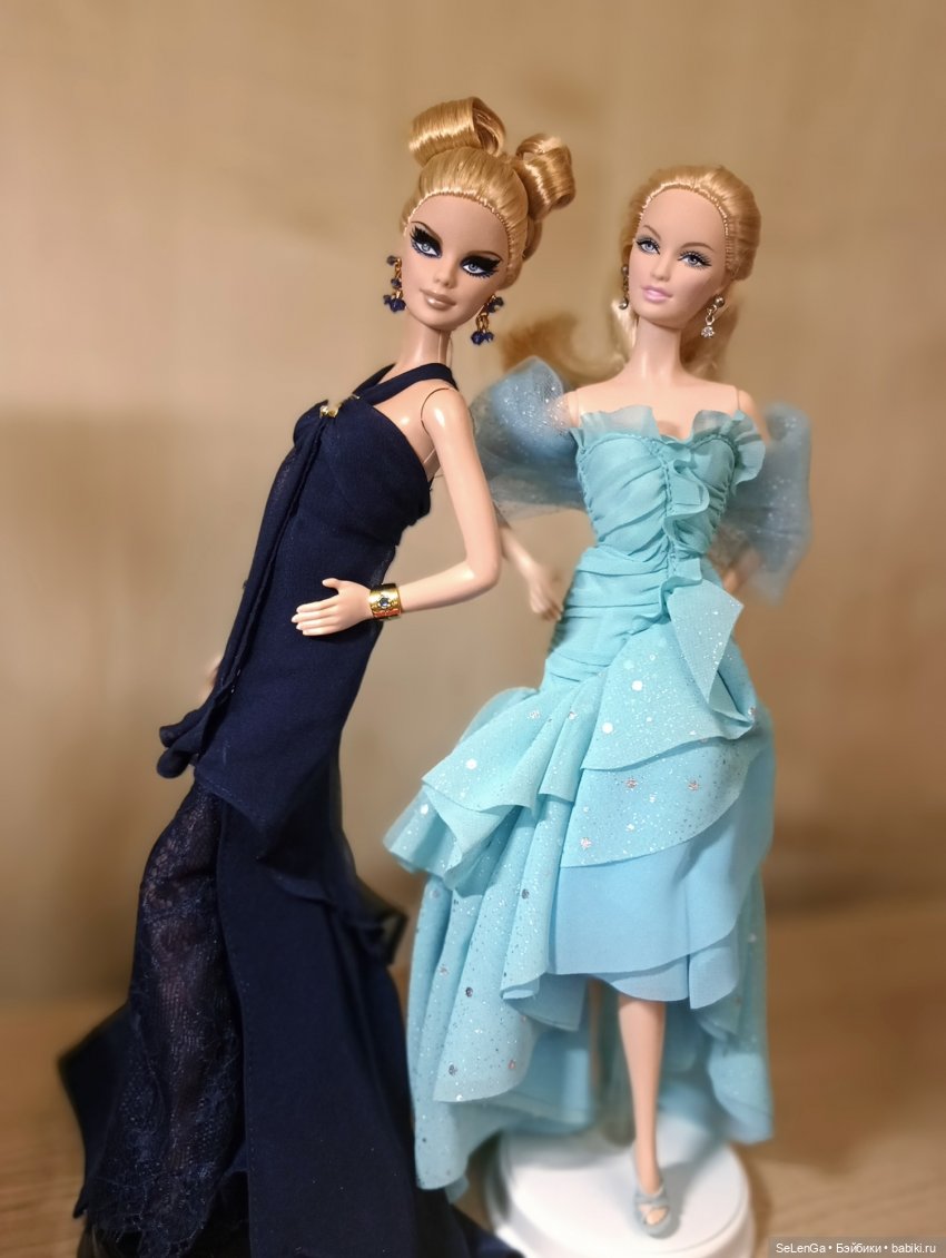 Лаура и Мишель. Most collectible doll 2007 и Barbie Badgley Mischka 2007 | Бэйбики Лаура и Мишель. Most collectible doll 2007 и Barbie Badgley Mischka 2007