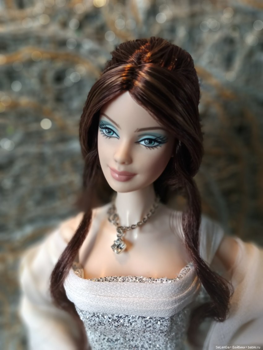 Барби Алмаз (barbie birthstone april diamond 2003) + тело mengf superwhite (фото 3)