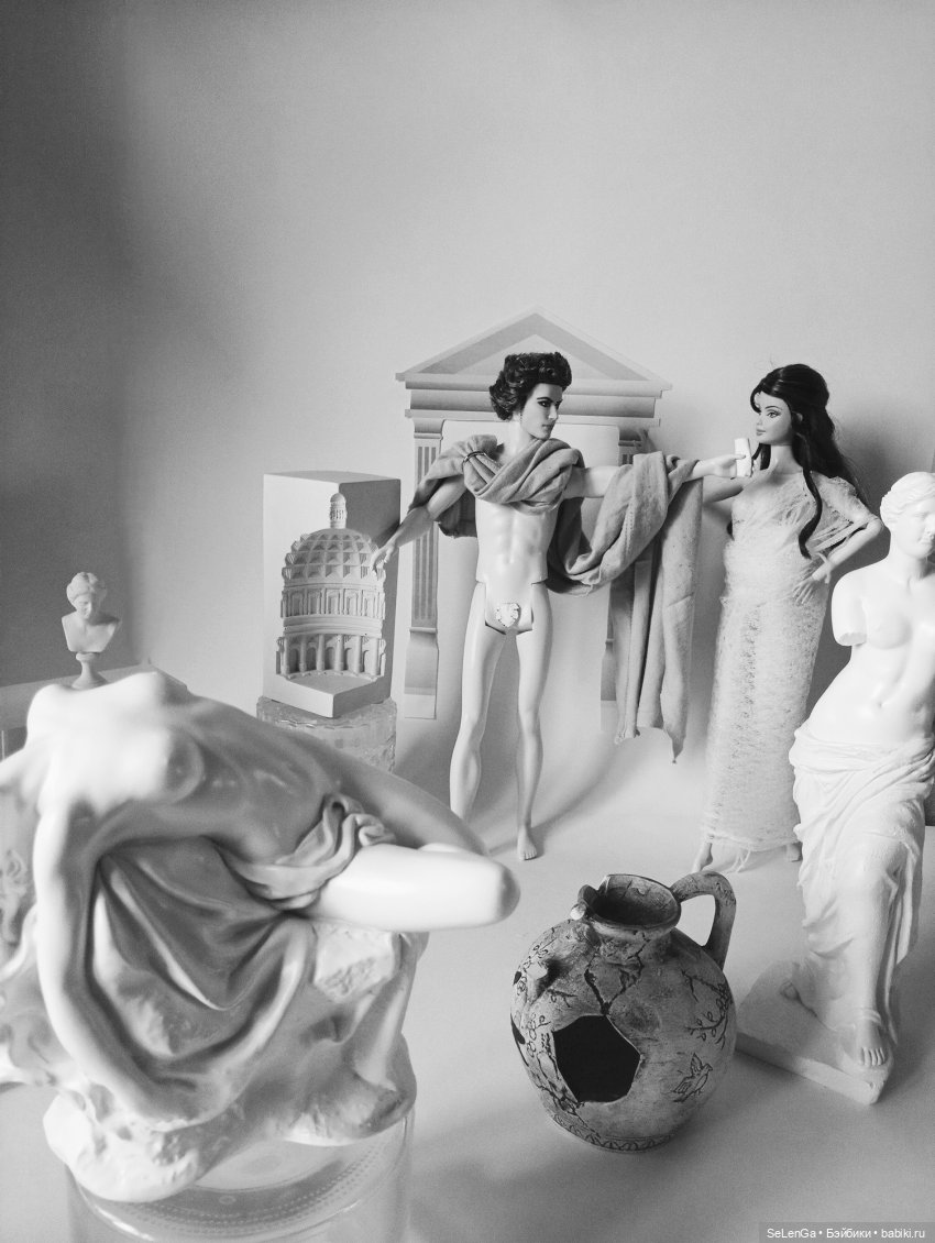 Второй сон Дианы. Аполлон Бельведерский