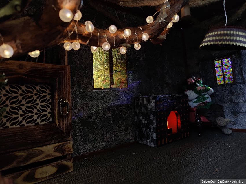 Румбокс 1/6 Хата Хагрида — Румбоксы и кукольные интерьеры: фото