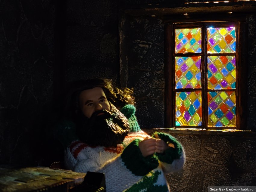 Румбокс 1/6 Хата Хагрида — Румбоксы и кукольные интерьеры: фото (фото 8)