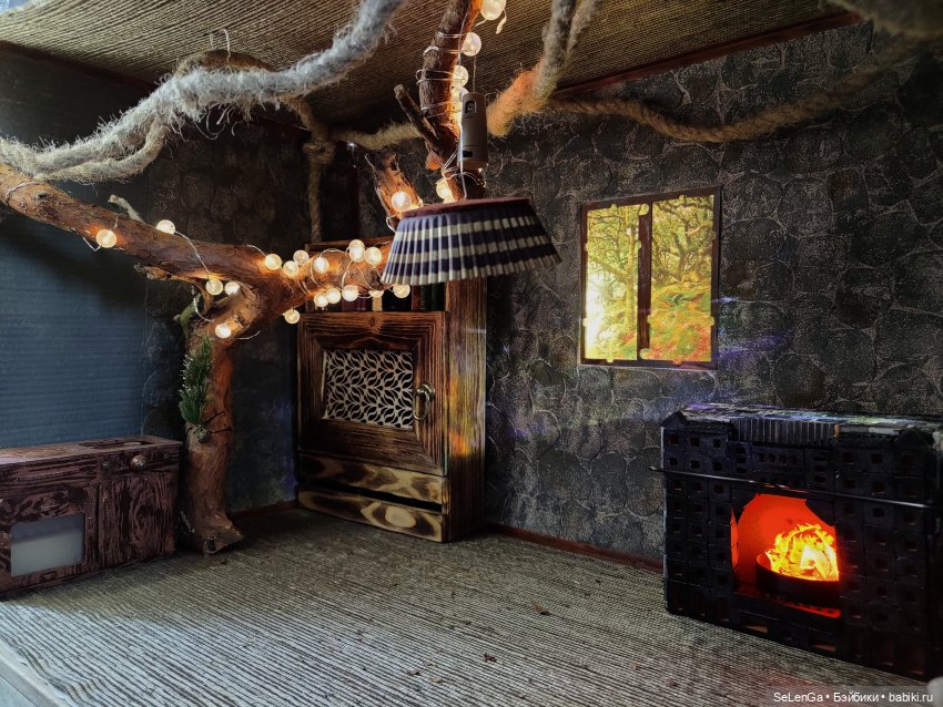 Румбокс 1/6 Хата Хагрида — Румбоксы и кукольные интерьеры: фото