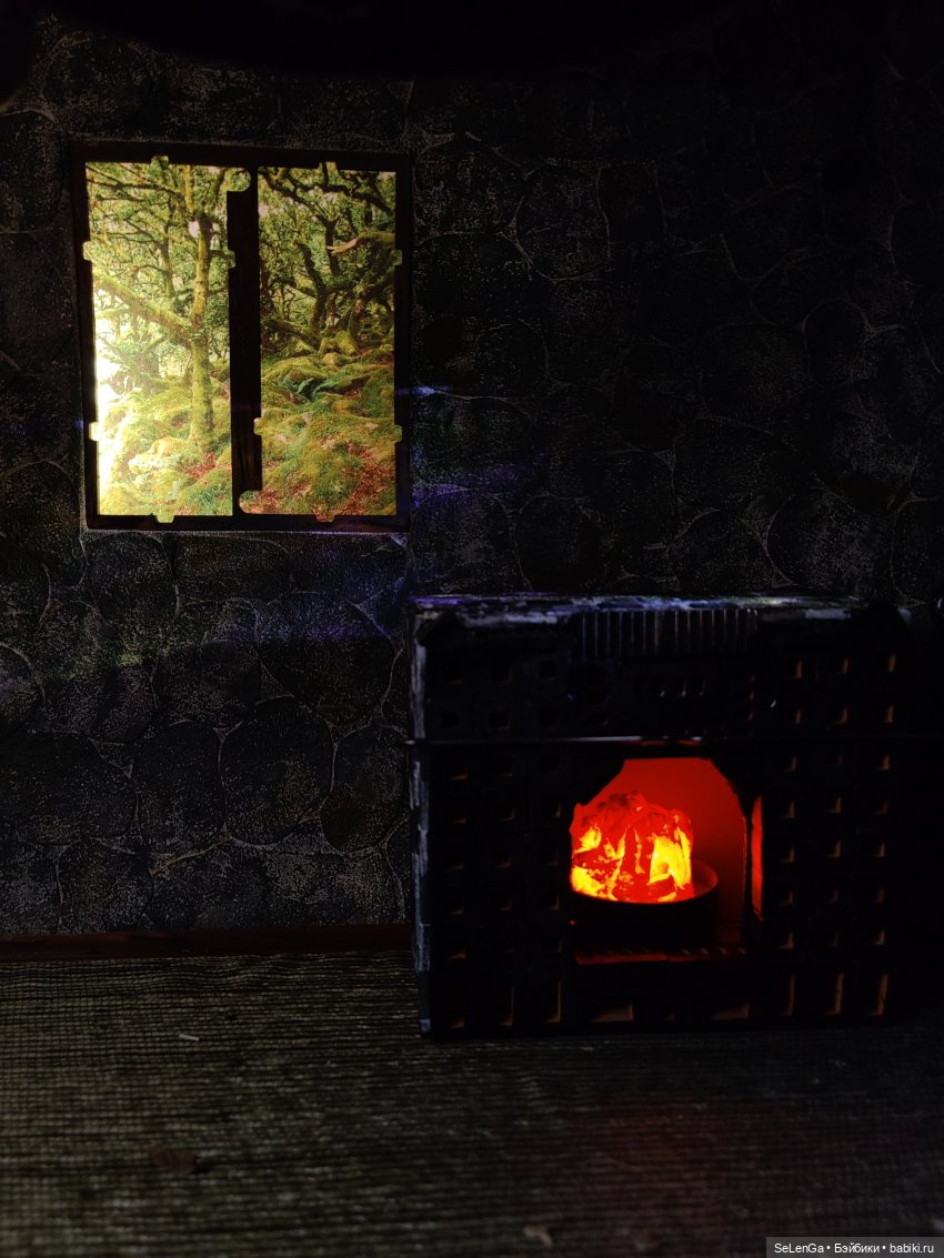 Румбокс 1/6 Хата Хагрида — Румбоксы и кукольные интерьеры: фото