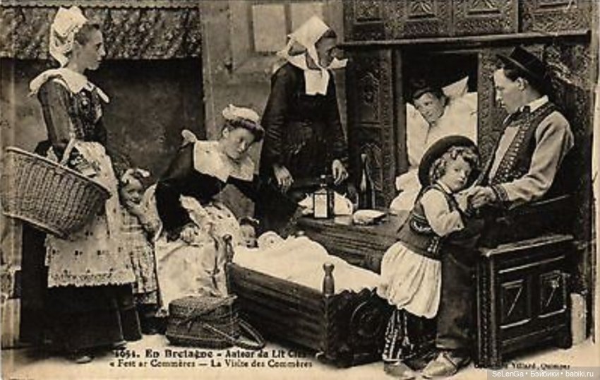 Знаменитая Бретонская кукольная миниатюра