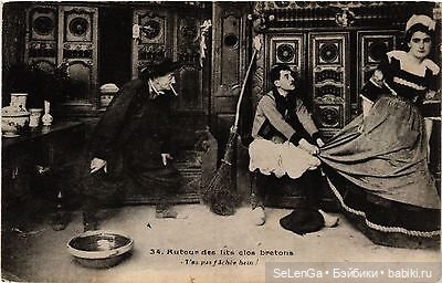 Знаменитая Бретонская кукольная миниатюра