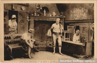 Знаменитая Бретонская кукольная миниатюра