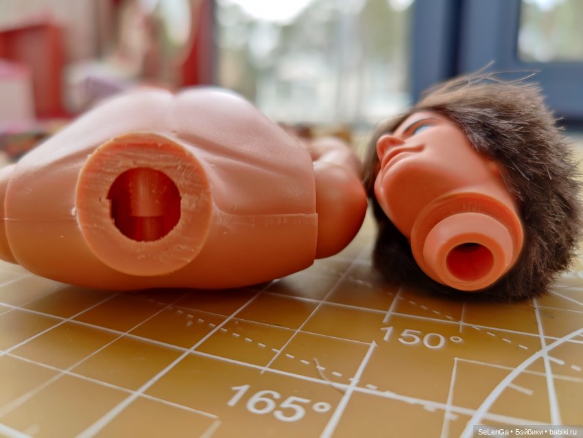 Как поженить голову винтажного Кена маттел и тело Симбы (фото 2)