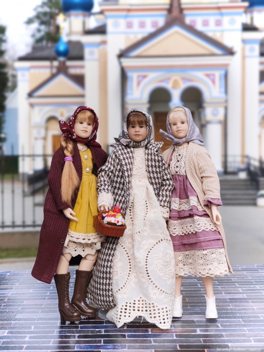Со Светлой Пасхой — Гибриды шарнирных кукол (не БЖД): подбор тела (фото 2)