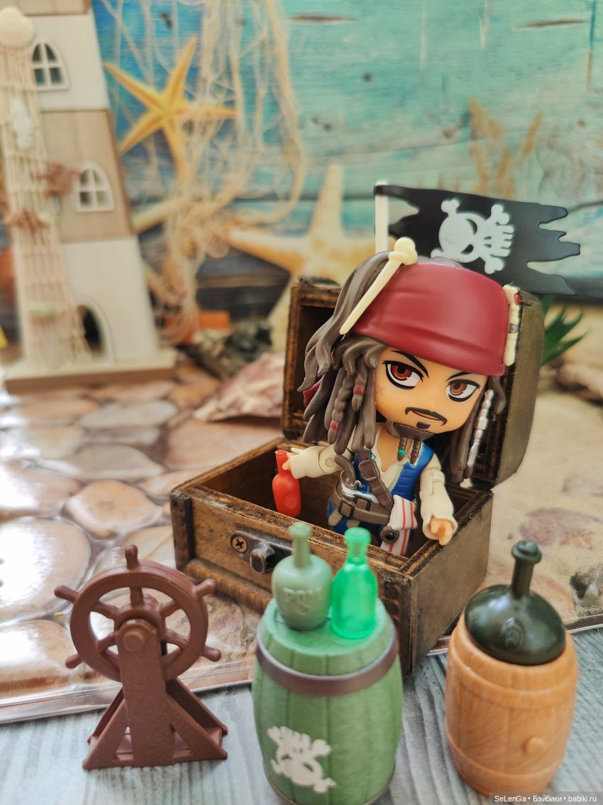 Джек Воробей. На далёких берегах