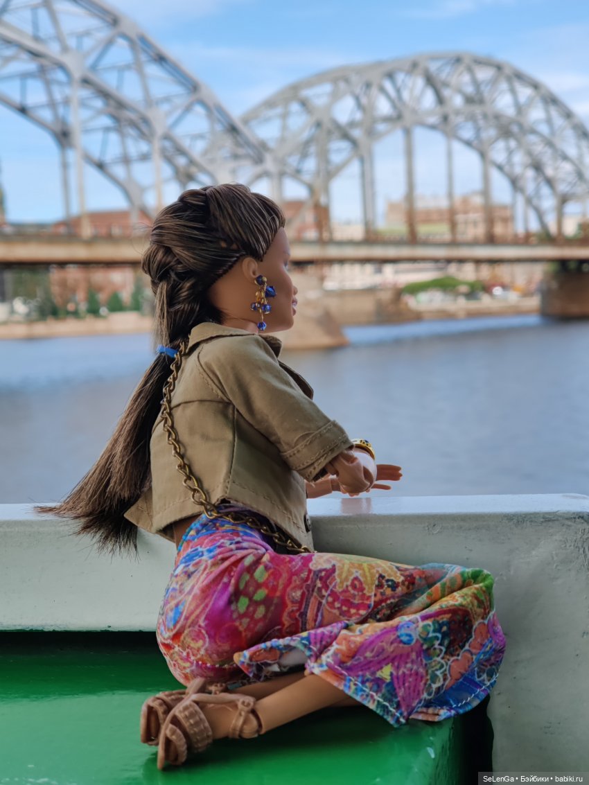 Рига, с высоты и с воды. #гуляем с куклами