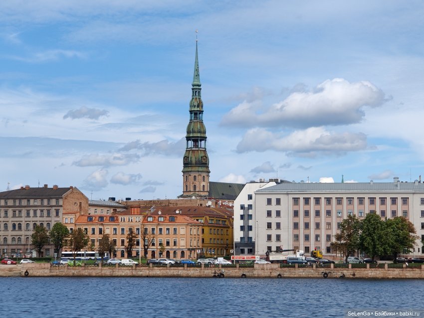 Рига, с высоты и с воды. #гуляем с куклами